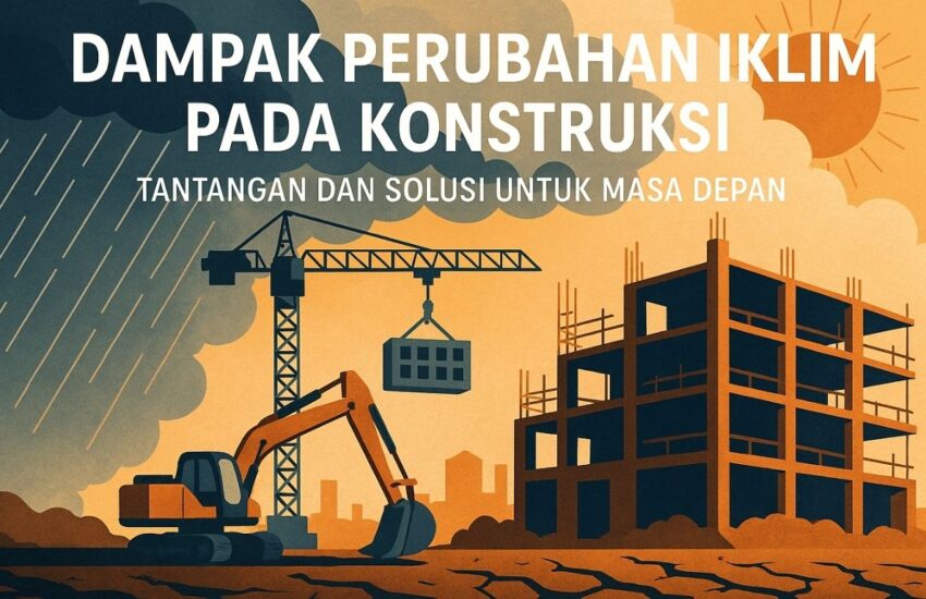 Dampak Perubahan Iklim pada Konstruksi - Cover